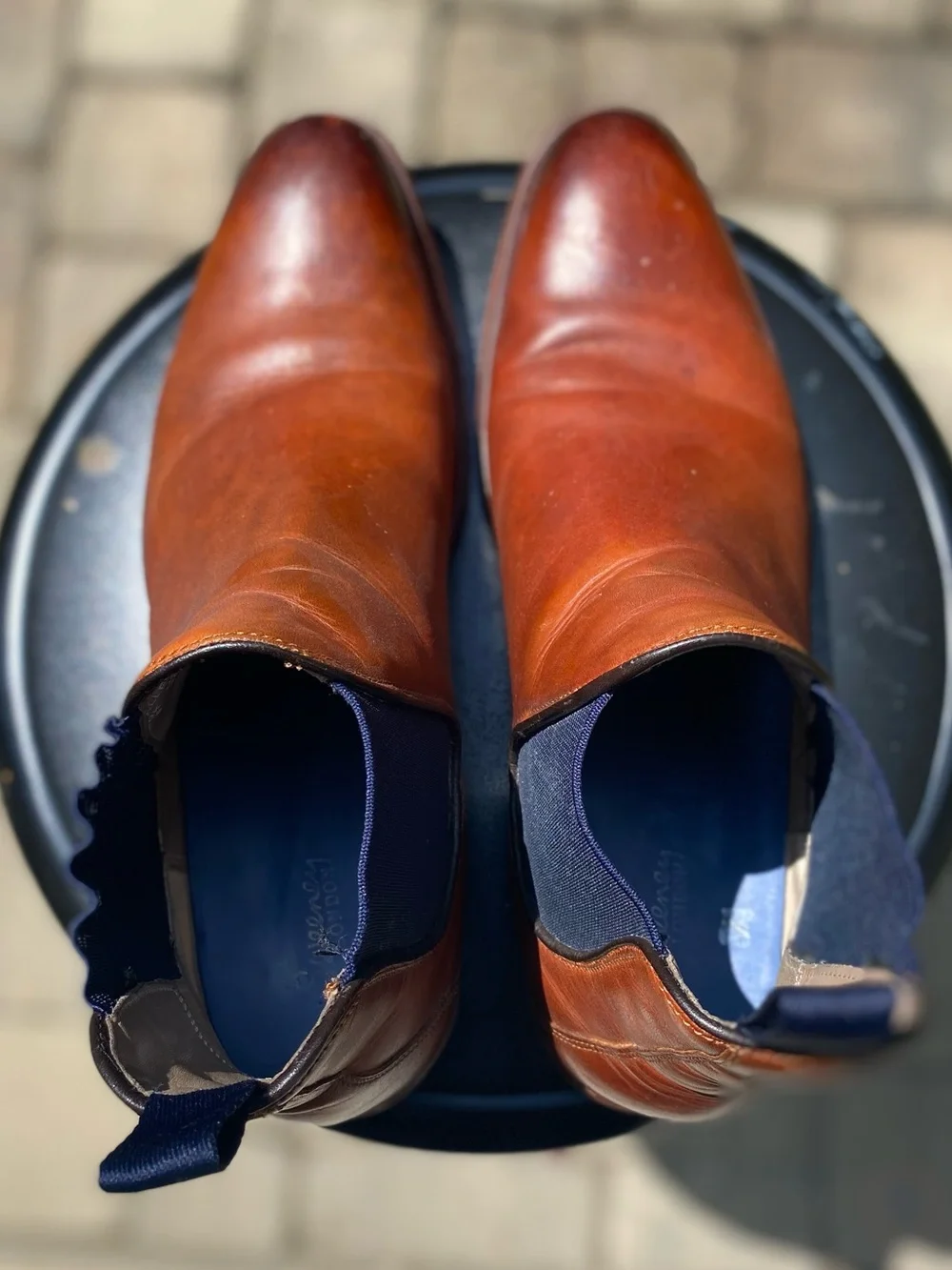 Sweeney Men's Classic Chelsea Boots in Brown